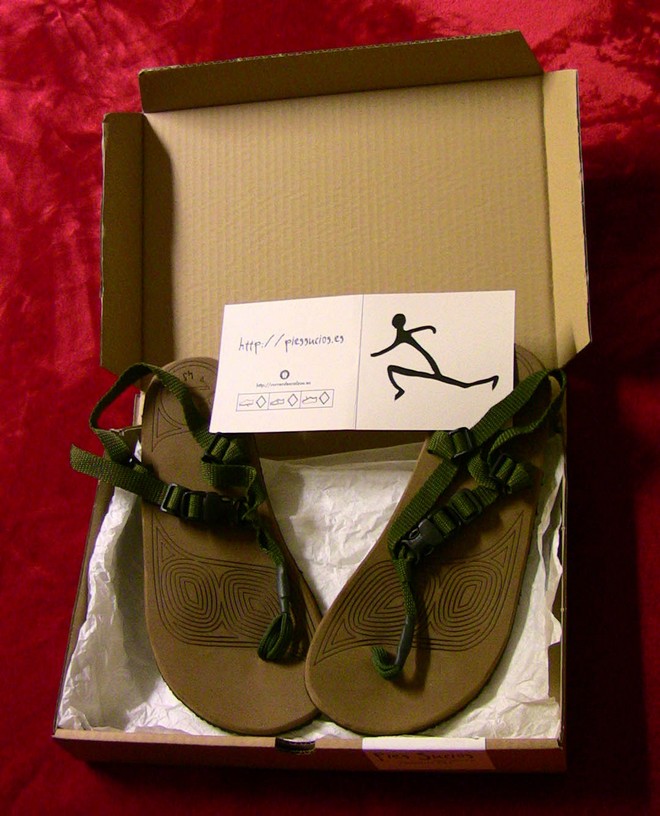 Sandalias Huaraches Pies Sucios Nunche, primeras impresiones