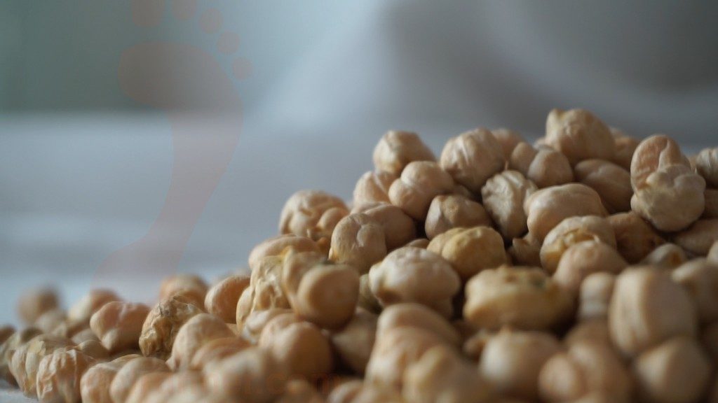 Chickpeas, a source of vegetable protein